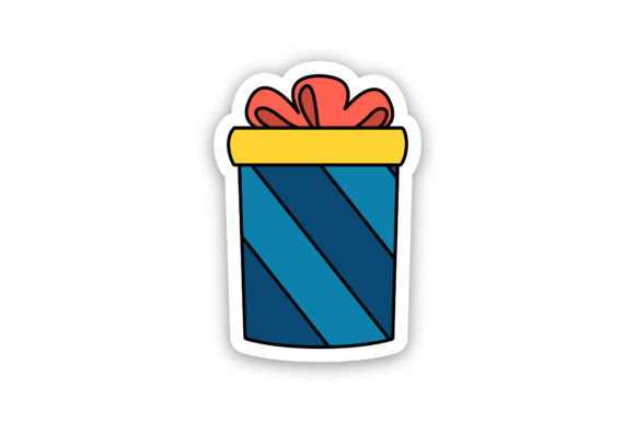 Download Christmas Gift Stickers - Gift Collection