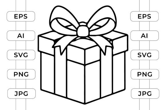 Download Kawaii Gift Box with Heart - Gift Collection