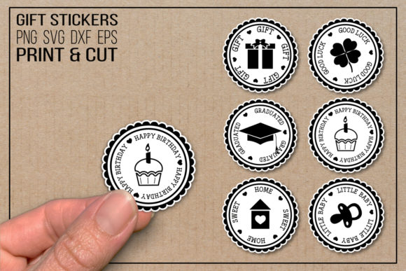 Download Gift Stickers Clipart - Gift Collection