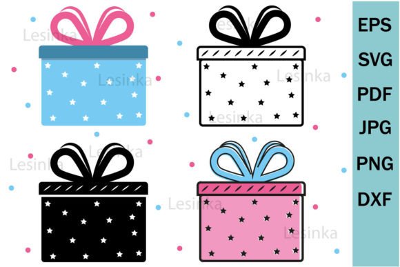 Download Gift, Clipart for Printing, Svg - Gift Collection