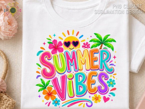 Download Summer Vibes PNG, Retro Tropical Summer - Summer vibes png Collection